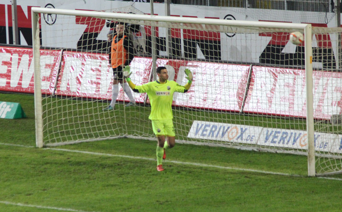 Torhüter Rick Wulle hielt bei seinem Debüt fehlerlos