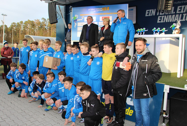 Der vierte Platz ging an den FC-Astoria Walldorf