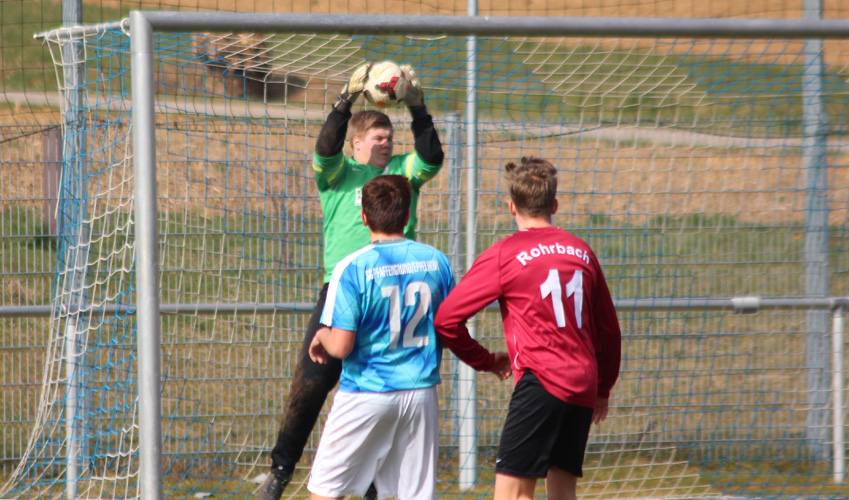 Sicherer Rückhalt: Keeper Lucas Diekmann