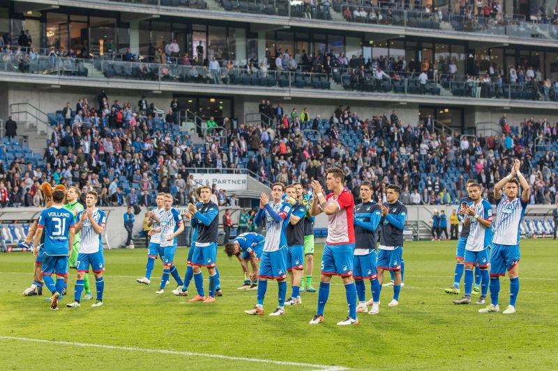 Am Ende doch noch ein versöhnlicher Abgang der TSG-Profis