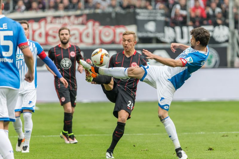 Besondere Haltungsnoten für Strob (re.) in dieser Aktion