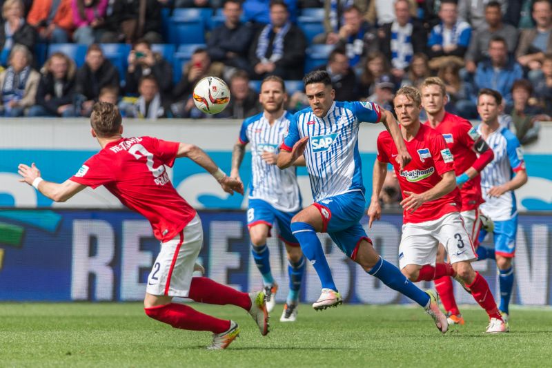 Nadiem Amiri im Laufduell