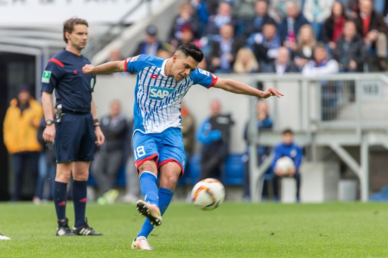 Standardspezialist Nadiem Amiri bereitete beide TSG-Treffer vor