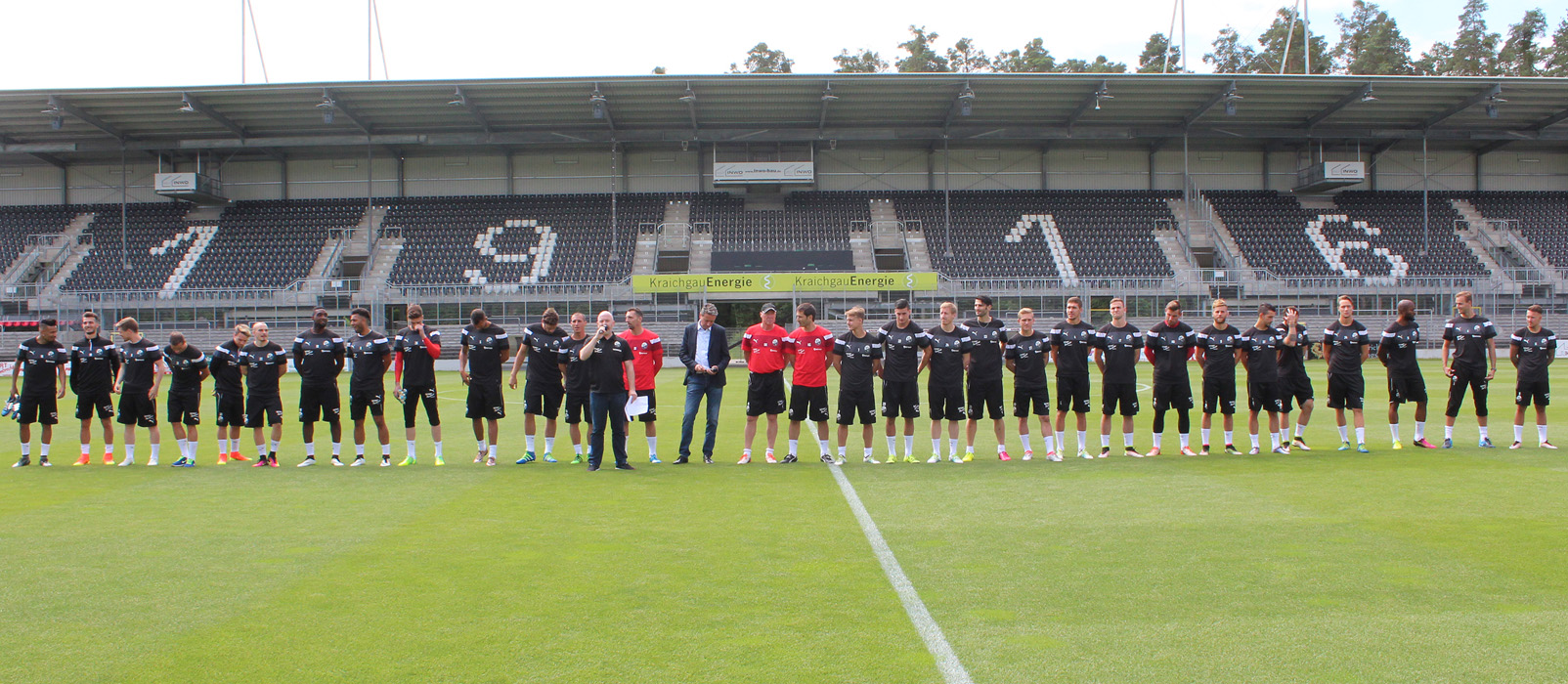 Der neue Spielerkader des SV Sandhausen 2016/17