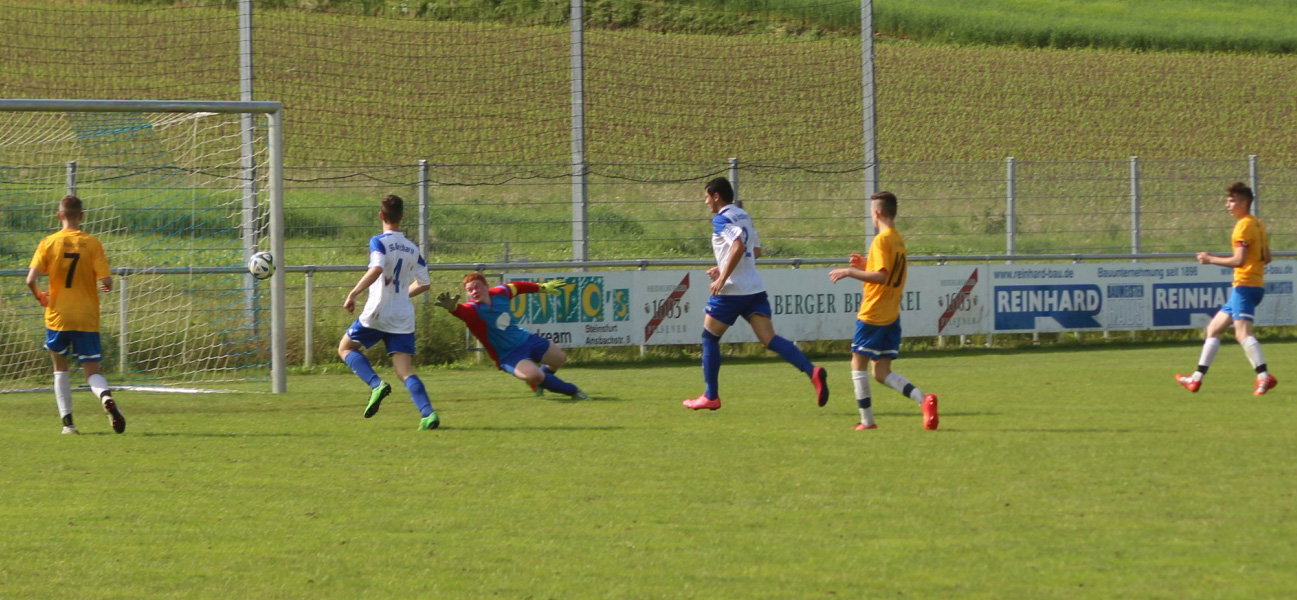 Philipp Öhler (re.) erhöht auf 3:0