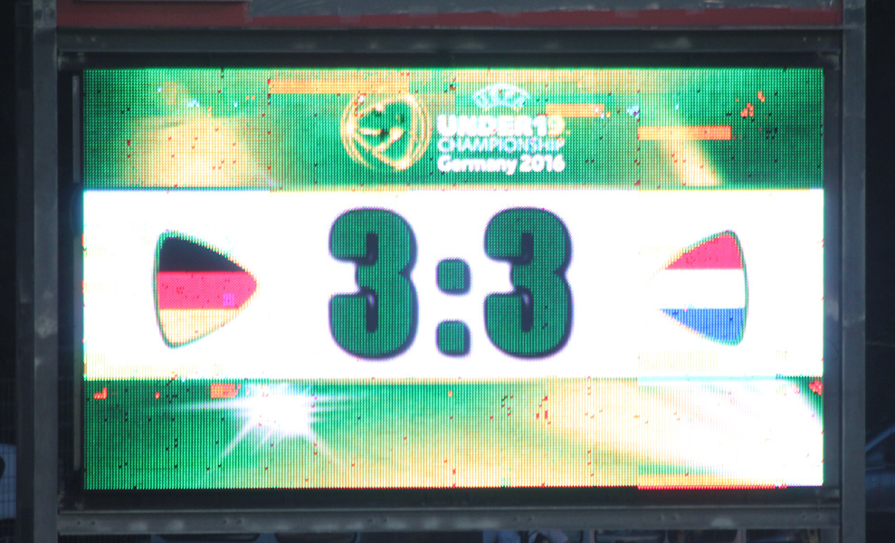 Endstand nach 120 interessanten Minuten