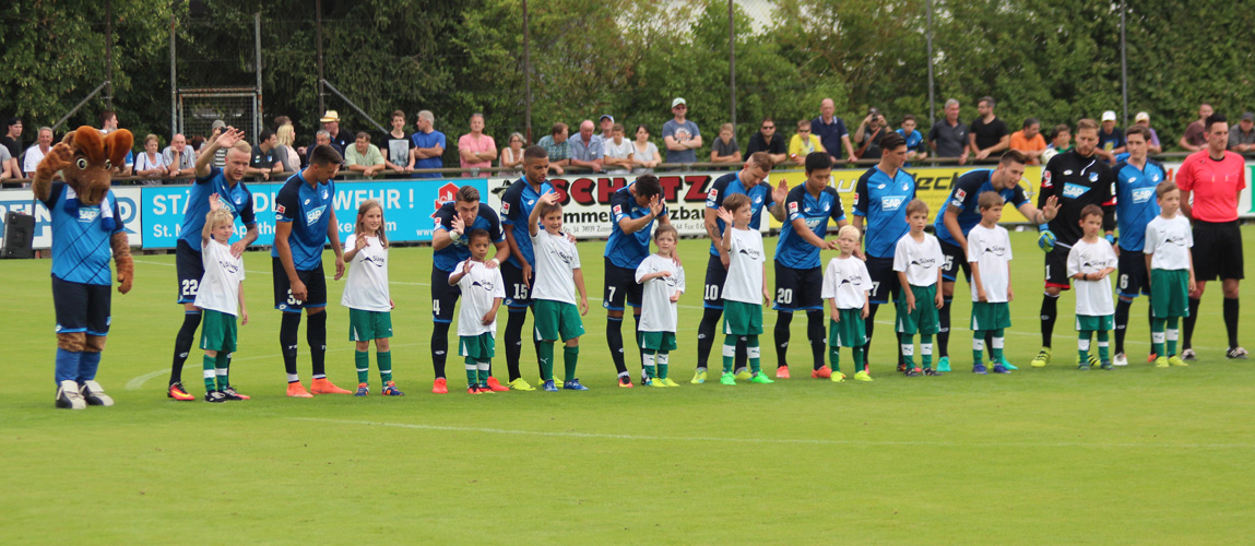 Die Hoffenheimer Startformation