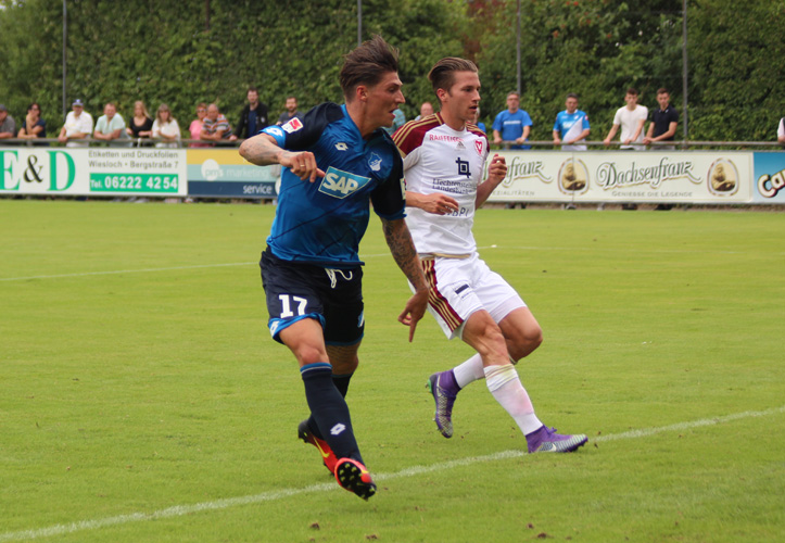Zuber erzielt die 1:0 Führung