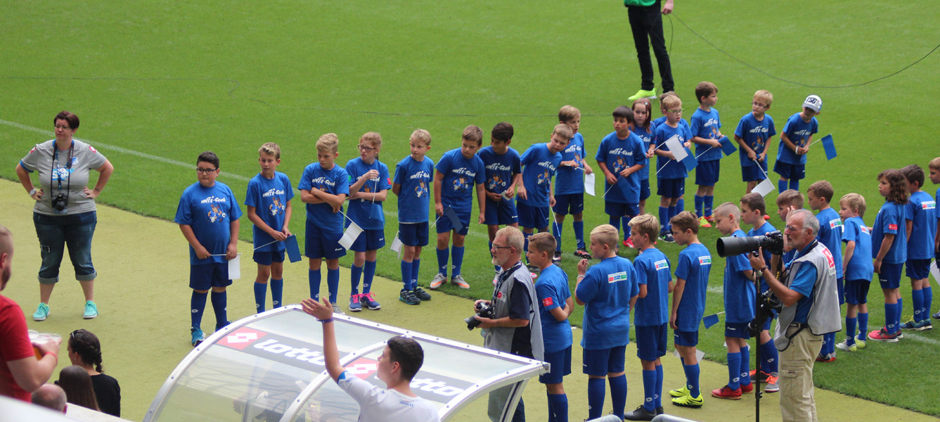 Auch Steph war mit ihrem Hoffi-Kidsclub aktiv dabei