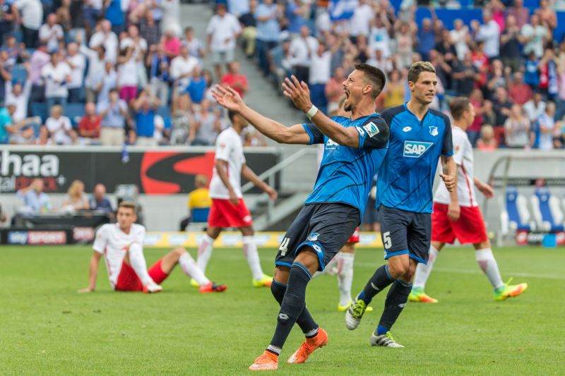 Sandro Wagner in Aktion