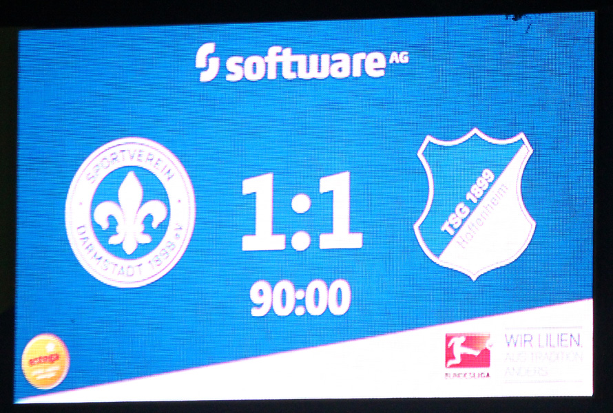 Endstand nach 90 + 3 Minuten