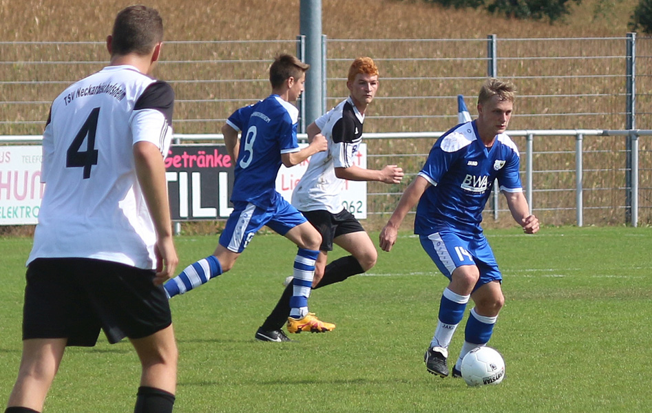 Nicola Schmitt erzielte das 2:0