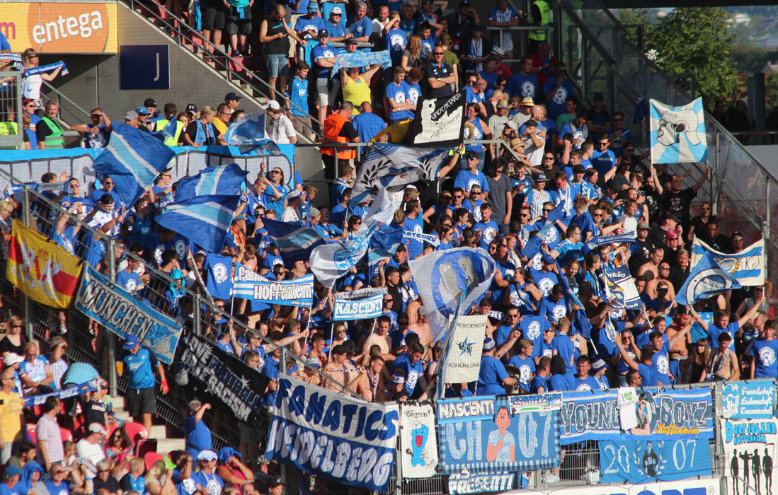 Auch im Hoffe-Block ging es euphorisch zu