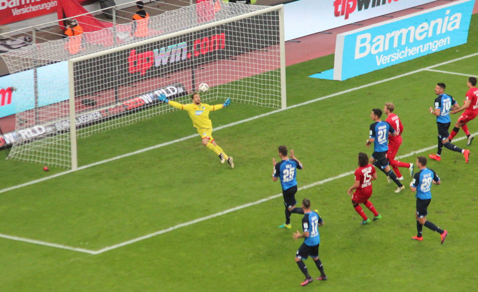 Keine Gefahr vor dem TSG-Tor