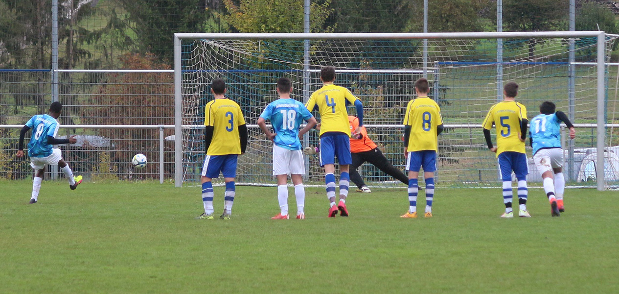 Das 1:3 durch einen verwandelten Strafstoß