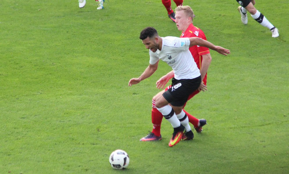 Trifft SVS-Torjäger Andrew Wooten gegen Nürnberg?