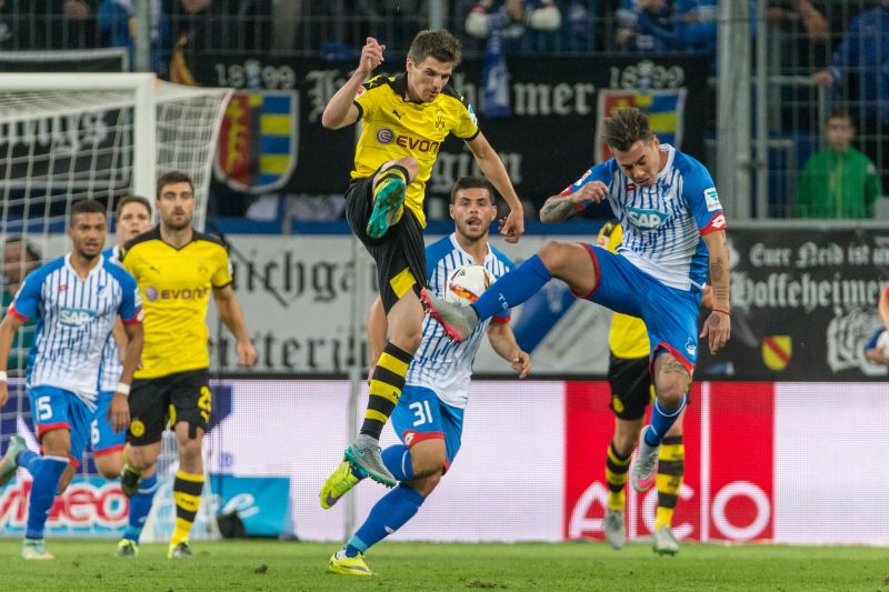 Jonas Hofmann zu Dortmunder Zeiten gegen die TSG
