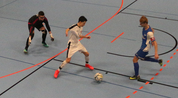 Zweikampfszene aus dem Finale