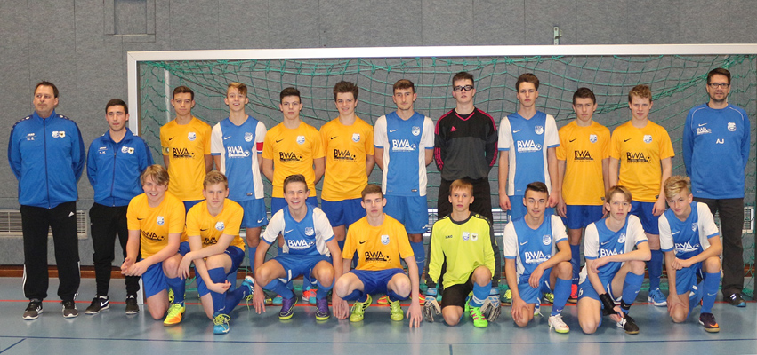Gruppenfoto der B1- und B2-Junioren