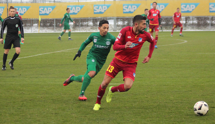 Kerem Demirbay war in der ersten Hälfte an vielen Offensivaktionen beteiligt