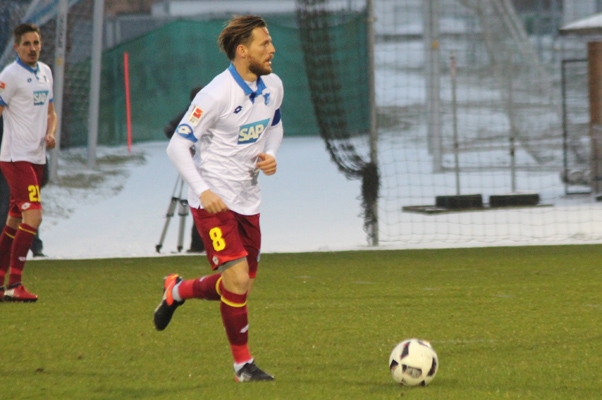 Eugen Polanski beim Hoffenheimer Aufbauspiel