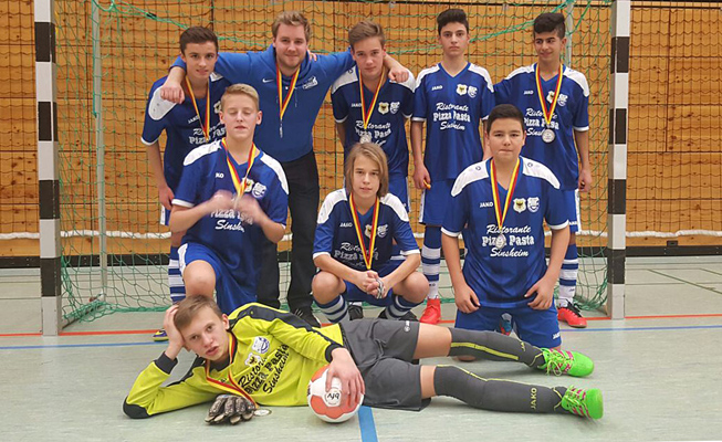 Die C-Junioren der SG Sinsheim/Rohrbach scheiterten erst im Finale an Eppingen