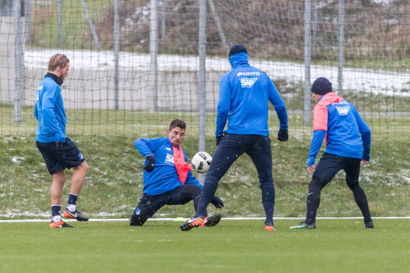 Es ging gleich richtig zur Sache