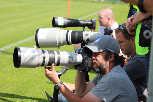 Mit der Linse immer am Geschehen