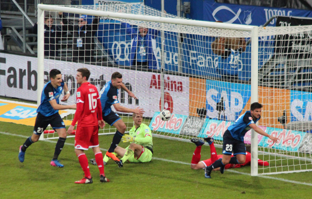 ... Jubel bei den Hoffenheimern