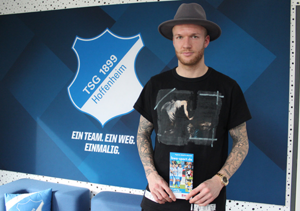 Kevin Vogt beim Interview mit dem bwa-sport.de-Flyer