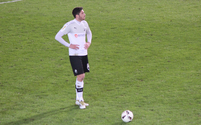 Blick nach vorn - SVS-Innenverteidiger Tim Kister