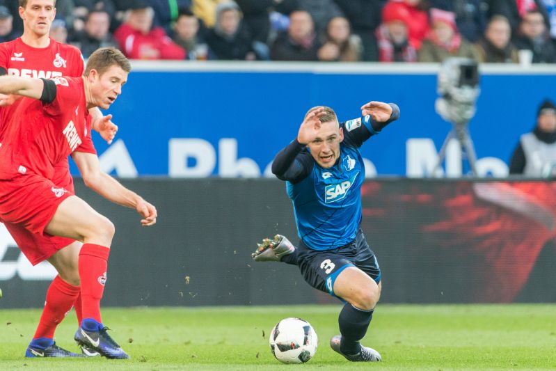 Unsanft zu Fall gebracht