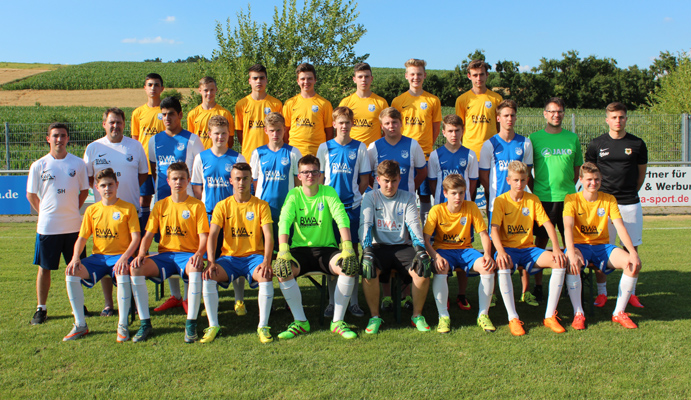 Trikotwerbepartner der B-Junioren der SG Rohrbach/Sinsheim