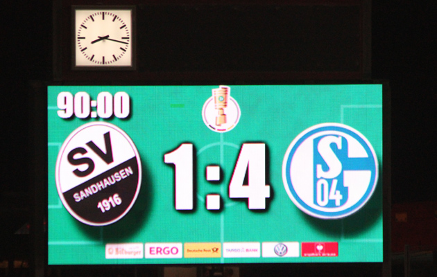 Deutliches Endergebnis nach 90 Spielminuten