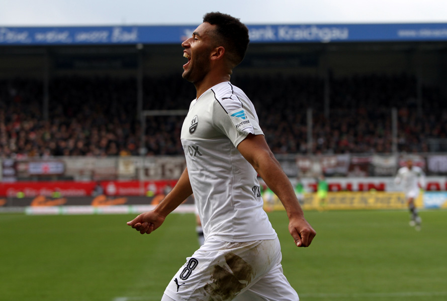 Traf erneut für den SVS: Torjäger Wooten