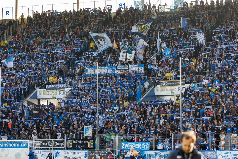 Nicht nur die Fankurve wird in den restlichen fünf Heimspielen komplett gefüllt sein