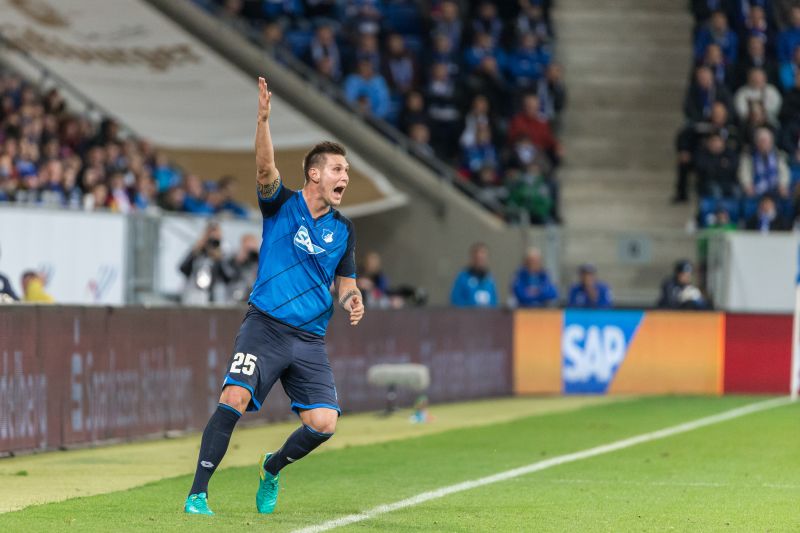 Wie schon im Hinspiel trifft Niklas Süle erneut gegen die Herthaner