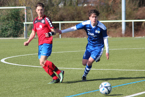 Michael Rohfleisch setzt sich hier energisch durch