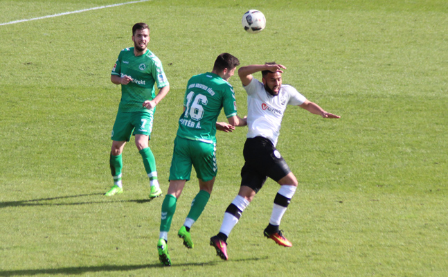 Andrew Wooten blieb nach seiner Einwechslung ohne nennenswerte Torchance