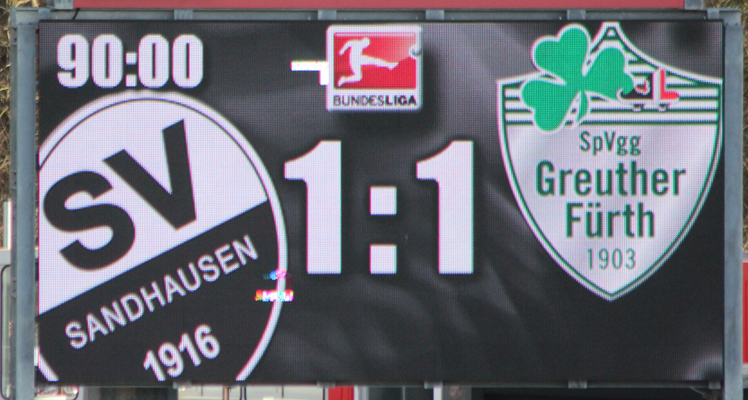 Eine Punkteteilung, die am Ende vor allem die Gastgeber ärgerte