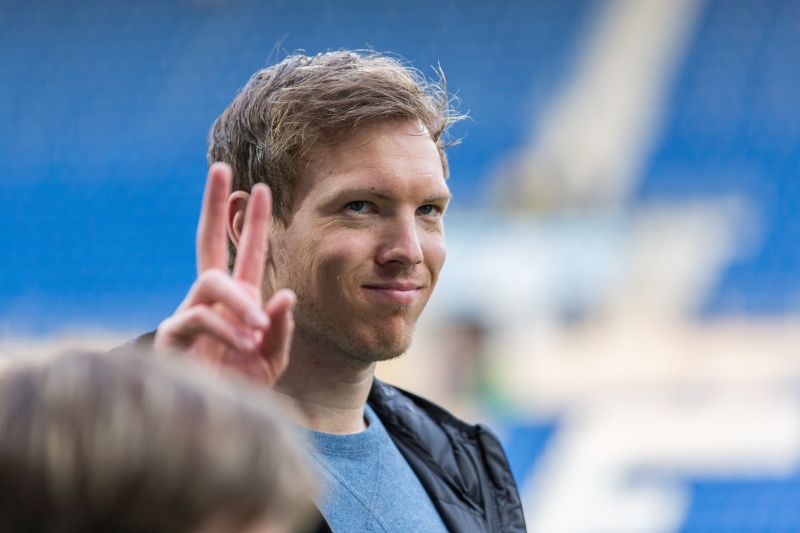 Gesicht eines Siegertypen. Julian Nagelsmann hasst es zu verlieren.