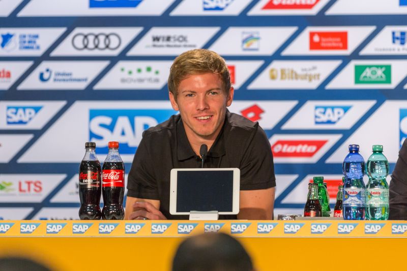 Souverän und schlagfertig präsentiert sich der TSG-Coach bei den Pressekonferenzen