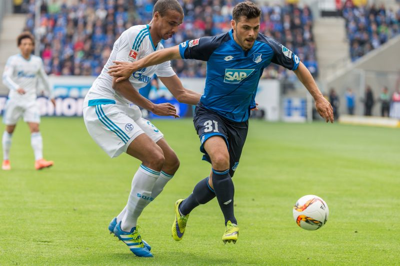 Für Kevin Volland (re.) wird es die erste Rückkehr an alter Wirkungsstätte gegen die ehmaligen Kollegen