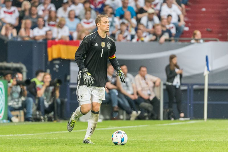 Kapitän Manuel Neuer mit Blick nach vorn