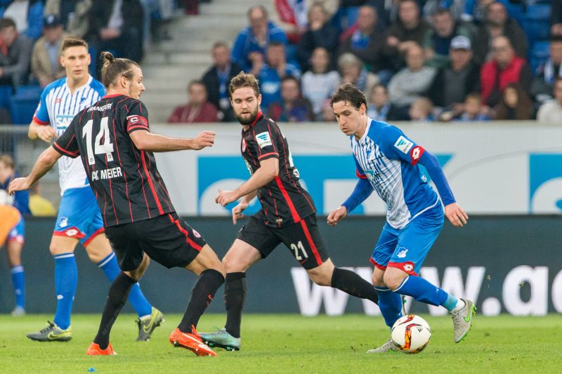 Für Rudy (re.) und Süle (li.) wird die Partie gegen Frankfurt zum vorletzten Heimspiel im TSG-Trikot