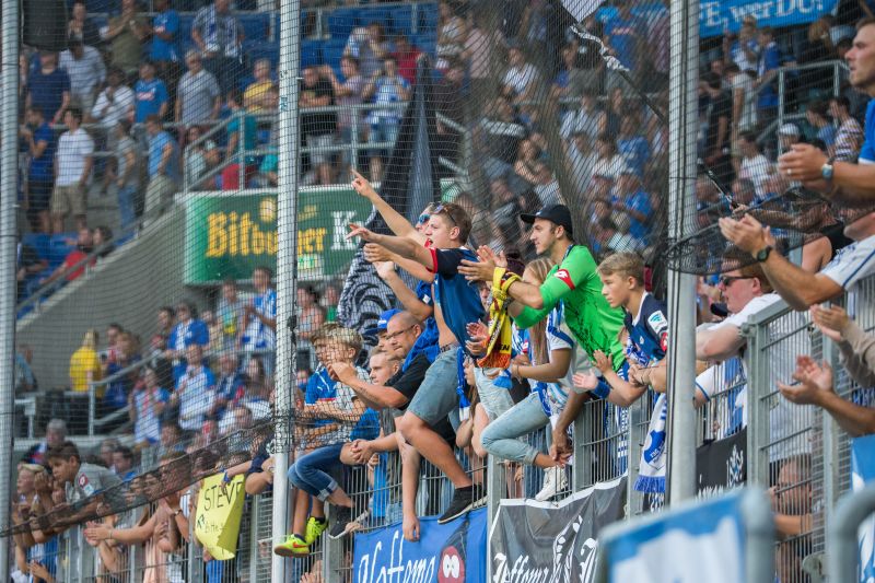 TSG-Fans hoffen auf einen weiteren Heimspiel am Sonntag gegen die Eintracht
