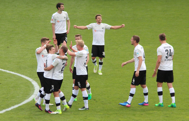 Erleichterung bei den SVS-Spielern