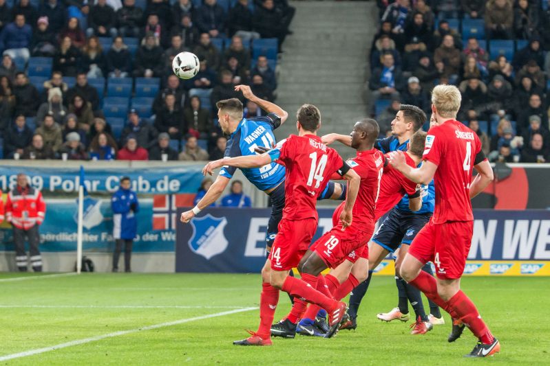 Sandro Wagner traf im Hinspiel per Kopf