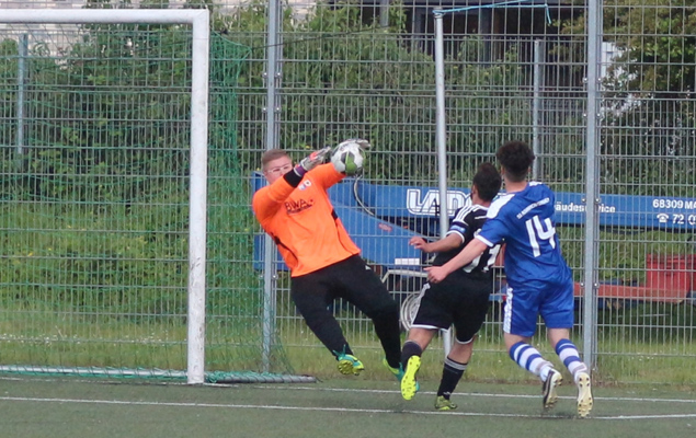Lucas Diekmann bewahrte in den letzten Spielen sein Team mit einer Reihe von Paraden vor Gegentoren