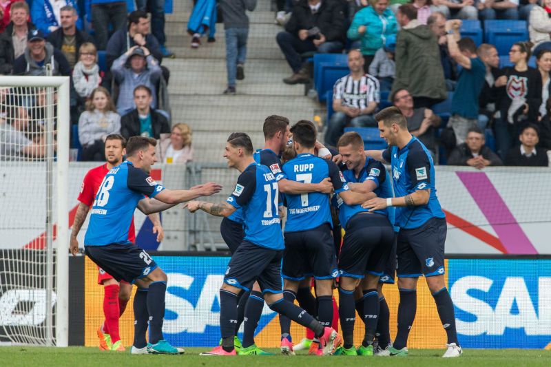 Die TSG-Profis wollen gegen Augsburg möglichst oft Torerfolge feiern